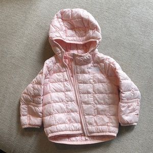 Baby girl North Face coat